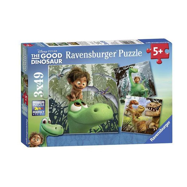 RPK094066 TGD ARLO ve DİNO 3x49p Puzzle /Ravensburger