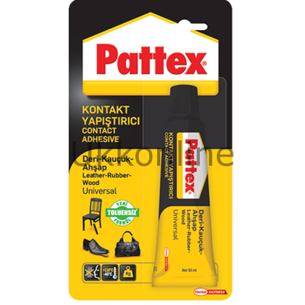 PATTEX JAPON YAPIŞTIRICI DERİ KAUÇUK AHŞAP 50G TÜP