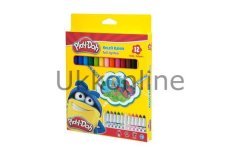 PLAY-DOH KEÇELİ KALEM 5 MM. 12 RENK (KARTON) PLAY-KE007