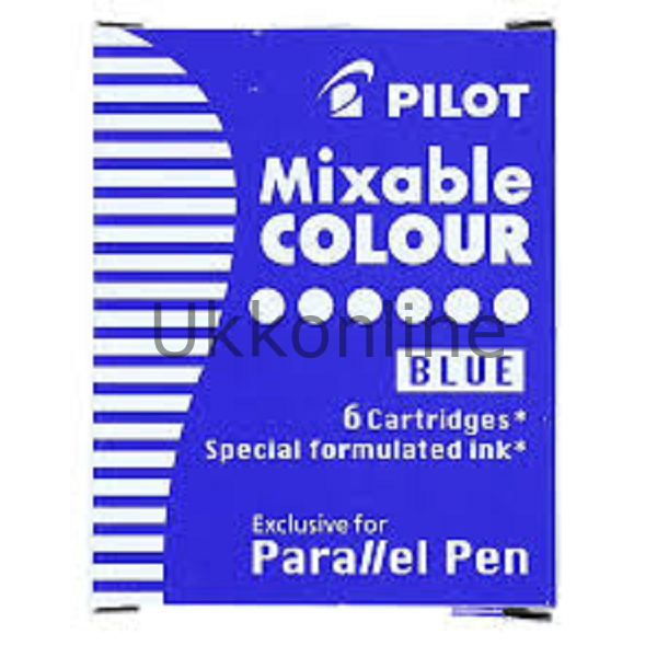 PİLOT KALİGRAFİ KALEM YEDEK 6 LI MAVİ