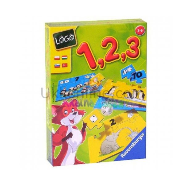 ROT243709 123-LOGO OYUNLARI 3-6 yaş /Ravensburger