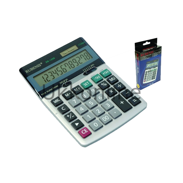RUBENİS HESAP MAKİNASI 12 HANE SB 1208
