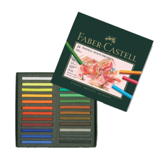 FABER POLYCHROMOS  PASTEL BOYA 24 RENK KARTON KUTU