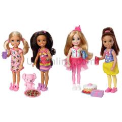 Mattel DYL39 Barbie Chelsea ve Kız Kardeşim 2'Li Paket
