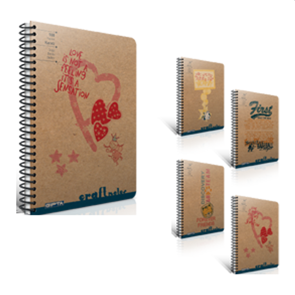 GIPTA OKUL DEFTERİ CRAFT NOTES SPR S KPK A4 100/1