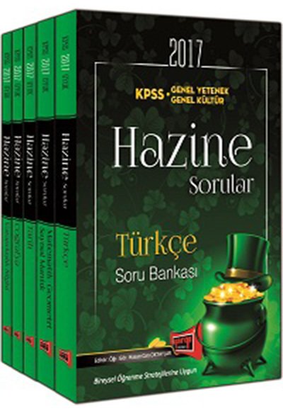 2017 KPSS Genel Yetenek Genel Kültür Hazine Modüler Soru Bankası Seti Yargı Yayınları