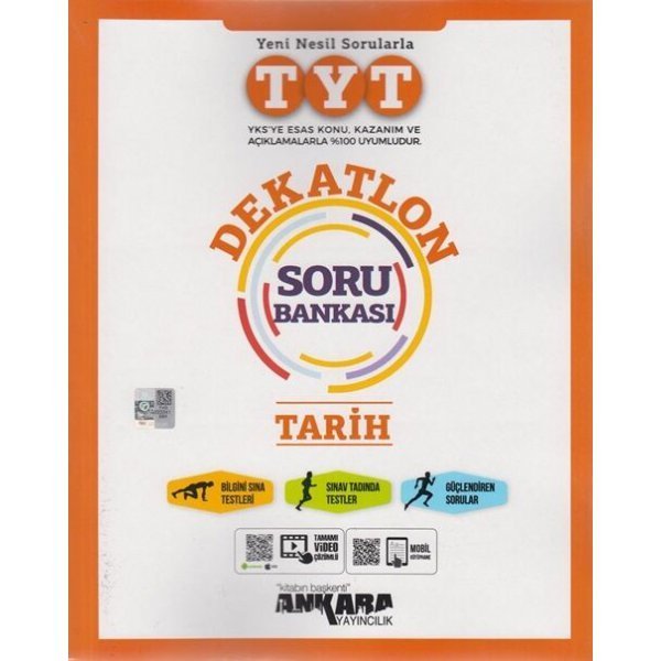 TYT DEKATLON TARİH SORU BANKASI  ANKARA YAYINLARI