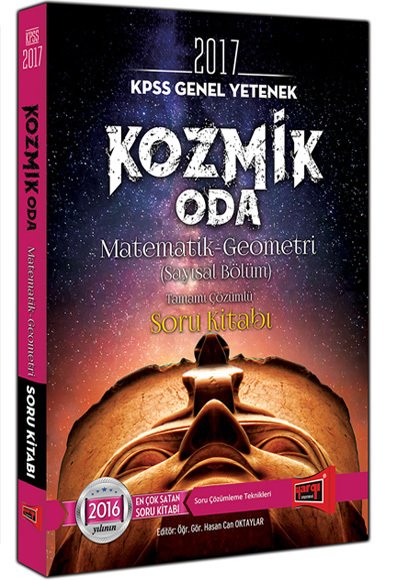 2017 KPSS Matematik Geometri Kozmik Oda Tamamı Çözümlü Soru Kitabı Yargı Yayınları