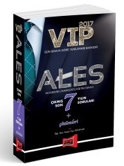 2017 ALES VIP Çıkmış Son 7 Yılın Soruları Çözümleri Yargı Yayınları