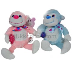 3188D PELUŞ MAYMUN 20CM 3ASS