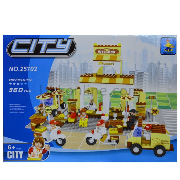 25702 AUSINI 360 PARÇA CITY SET