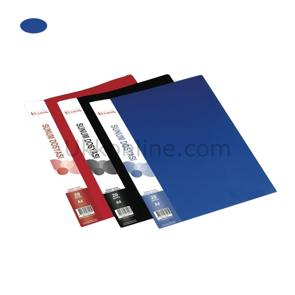 TİCON KATALOG DOSYA 20 Lİ MAVİ