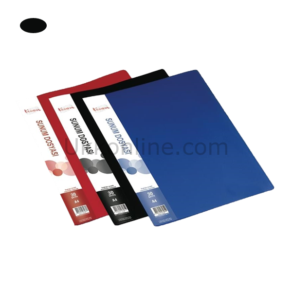 TİCON KATALOG DOSYA 30 LU SİYAH