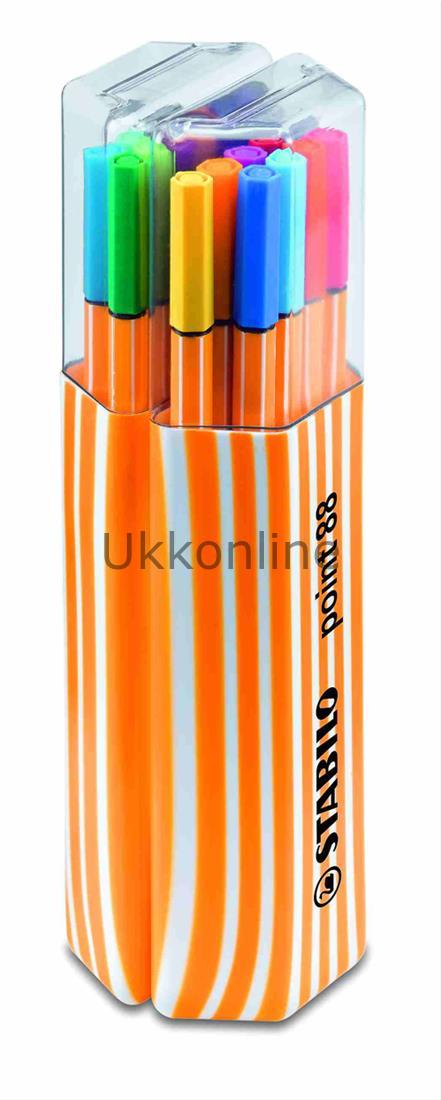 STABILO point 88 Twin Pack 20 Renk