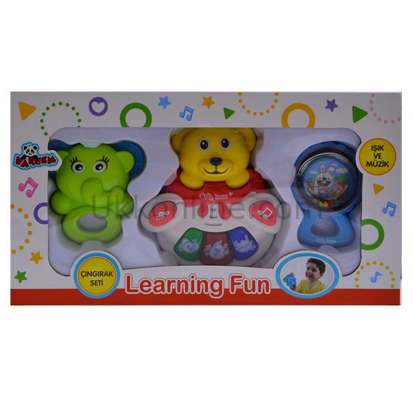 35809/N34B KUT. ÇINGIRAKLI BEBEK PİANOSU