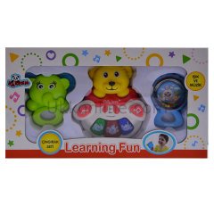 35809/N34B KUT. ÇINGIRAKLI BEBEK PİANOSU