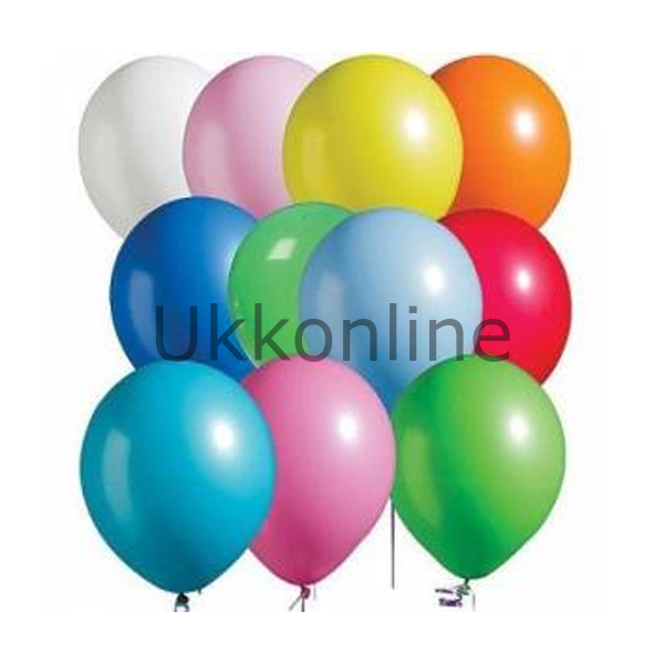 BALONEVİ BALON BASKISIZ KARIŞIK PASTEL 12inc100 LÜ
