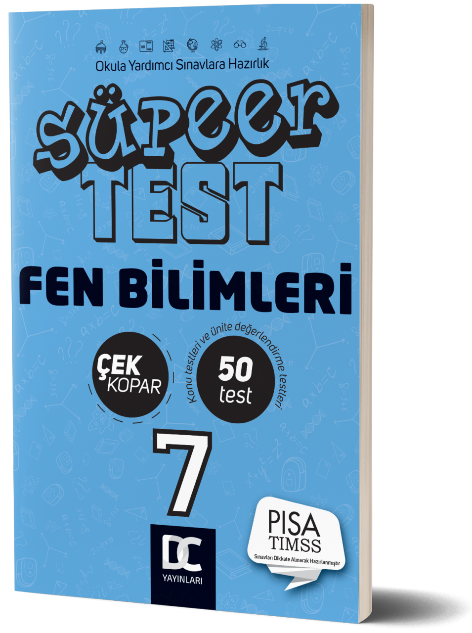 7. SINIF SÜPER TEST ÇEK KOPAR FEN BİLİMLERİ DC YAYINLARI 2020