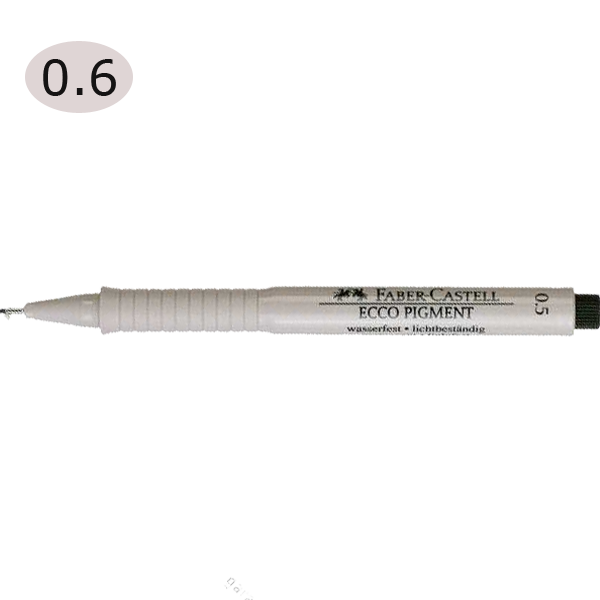 FABER ÇİZİM KALEMİ ECCO PİGMENT 0,6mm