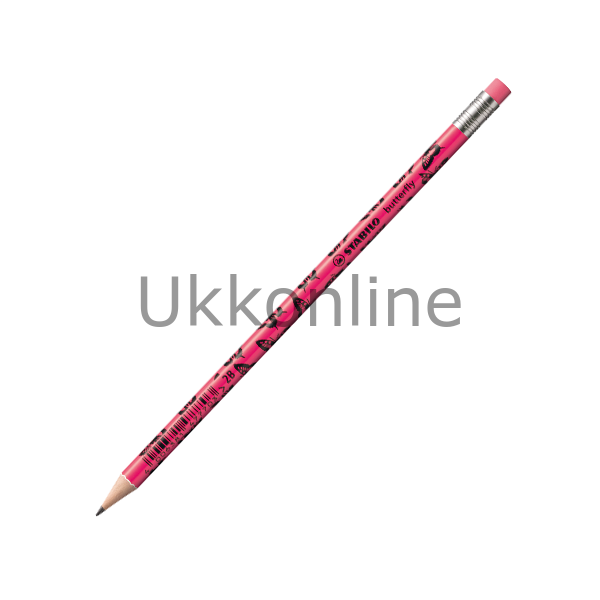 STABİLO KURŞUNKALEM BUTTERFLY NEON PEMBE