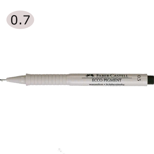 FABER ÇİZİM KALEMİ ECCO PİGMENT 0,7mm