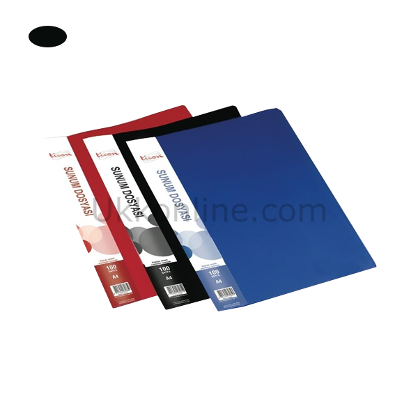 TİCON KATALOG DOSYA 100 LÜ SİYAH