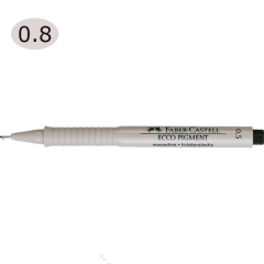 FABER ÇİZİM KALEMİ ECCO PİGMENT 0,8mm