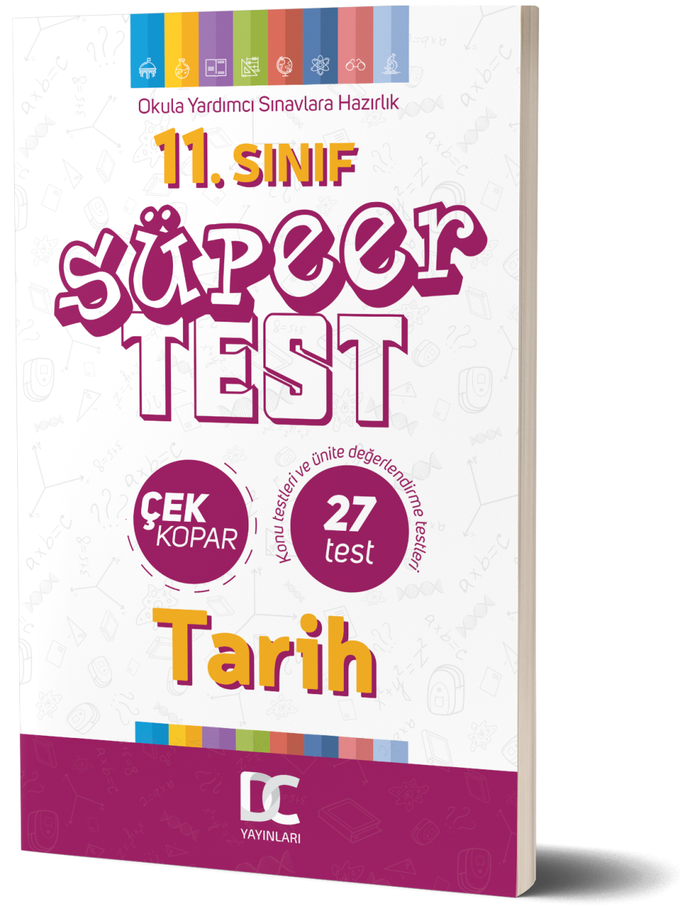 11. SINIF TARİH SÜPER TEST  ÇEK KOPAR  DC YAYINLARI 2020