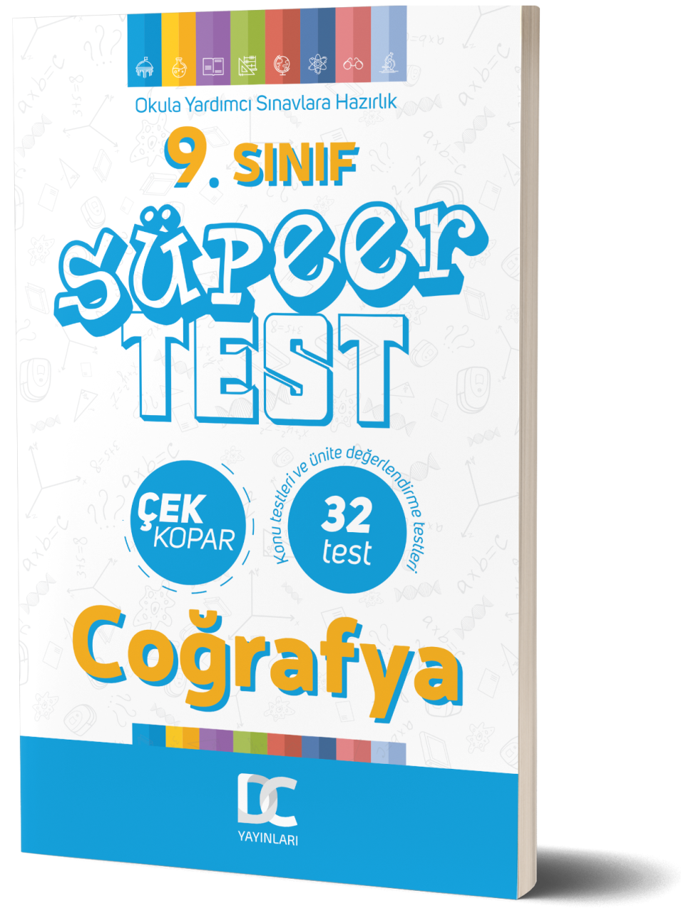 9. SINIF COĞRAFYA SÜPER TEST ÇEK KOPAR  DC YAYINLARI 2020