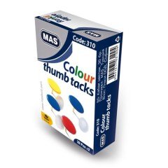MAS Renkli  Raptiye (PVC kaplı) ( Karışık )