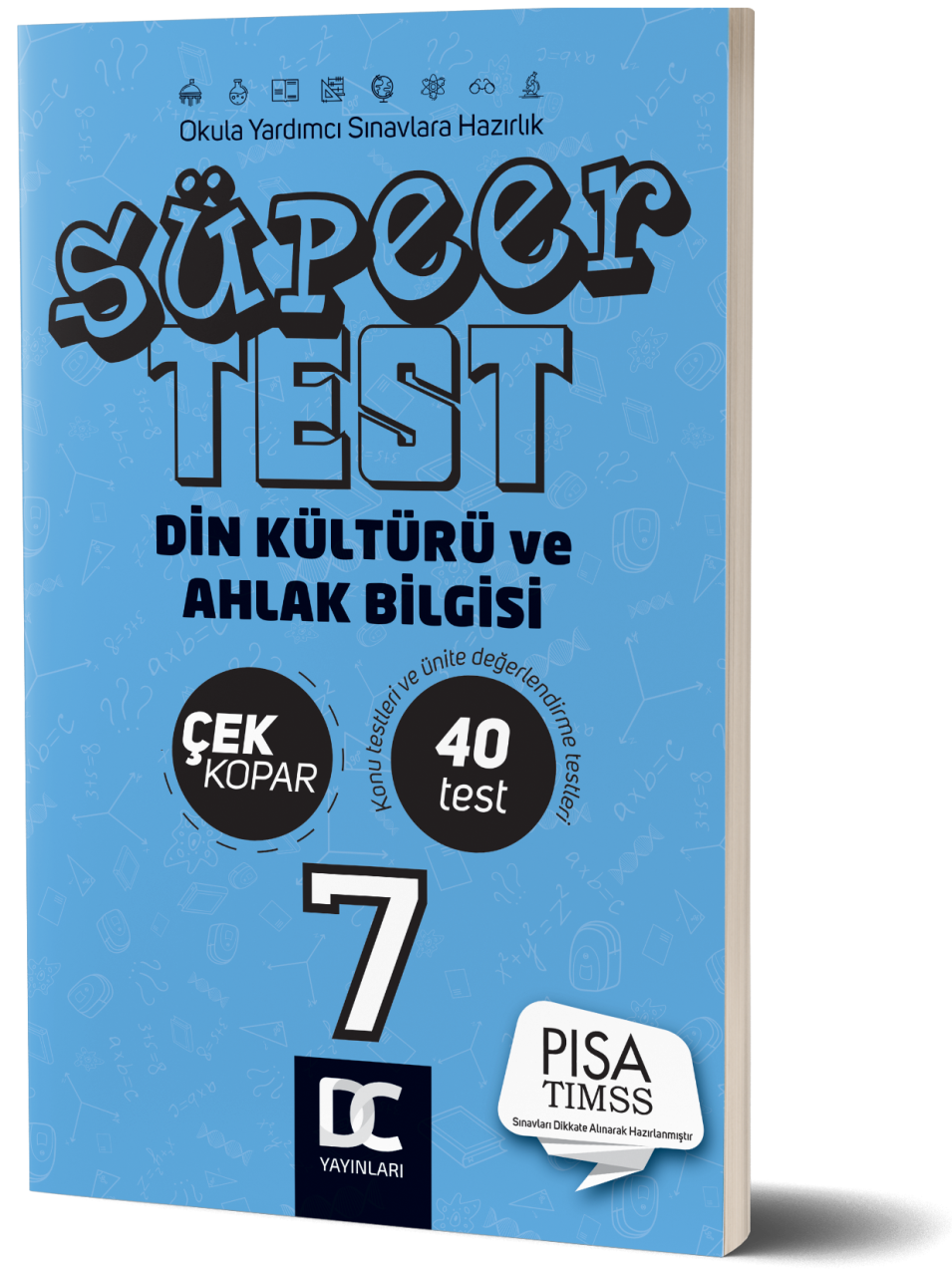 7. SINIF SÜPER TEST ÇEK KOPAR DİN KÜLTÜRÜ DC YAYINLARI 2020